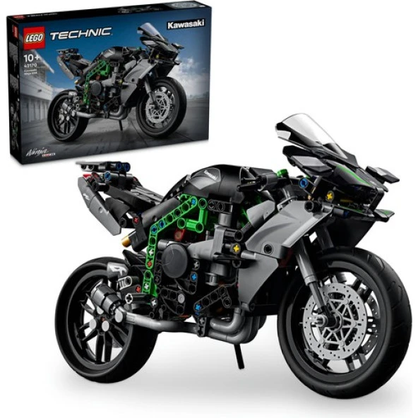 LEGO® Technic Kawasaki Ninja H2R Motosiklet 42170 - (643 Parça)