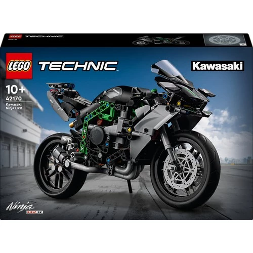 LEGO Technic 42170 Kawasaki Ninja H2R Motosiklet (643 Parça) - Resim 10