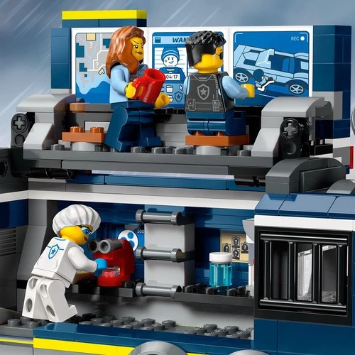 LEGO City 60418 Polis Mobil Suç Laboratuvarı Kamyonu (674 Parça) - 4
