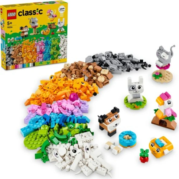 LEGO® Classic Yaratıcı Evcil Hayvanlar 11034  (450 Parça)