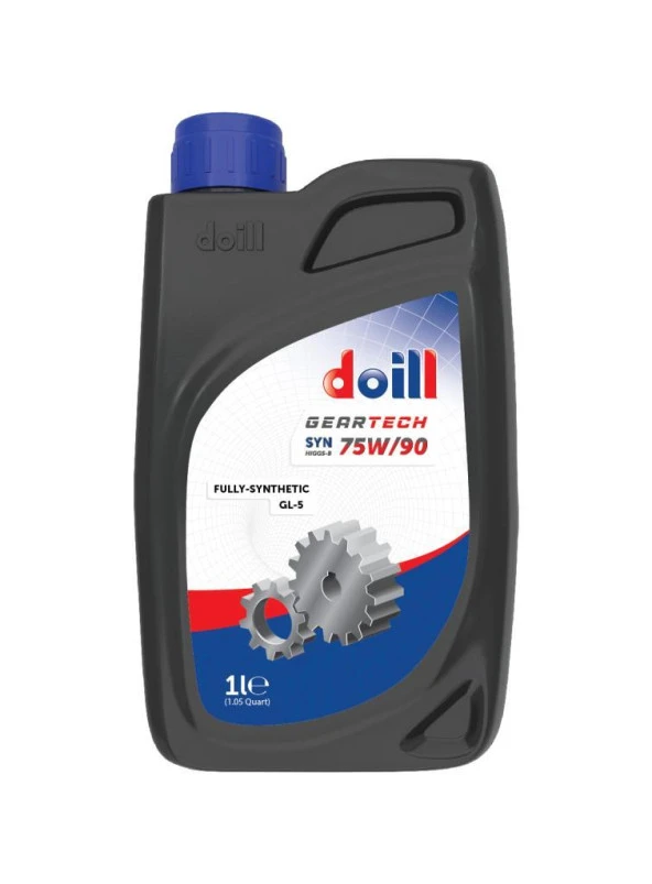 Doill GEARMAX 75W-90 1 Litre Tam Sentetik GL-4 / GL-5 Manuel Şanzıman Yağı (Üretim Yılı: 2025)