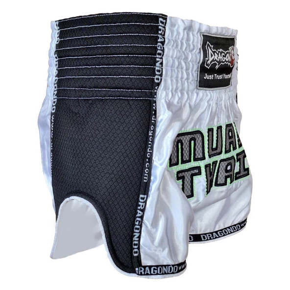 DragonDo MT3022 Muay Thai Şortu Nakışlı Muaythai Şort - 7