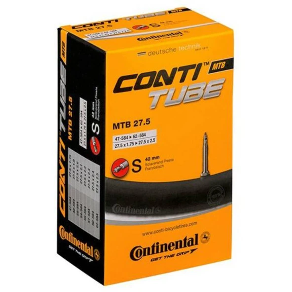 Continental 27.5x1.75-2.50 SV42 İnce Sibop İç Lastik C0182311 - 2