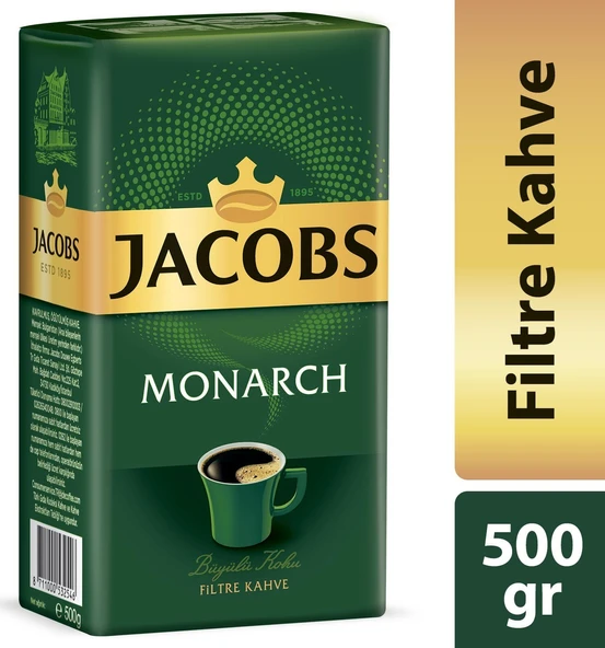 Jacobs Monarch Filtre Kahve 2x500 gr ürün görseli