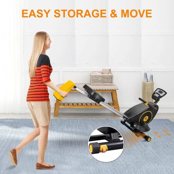 Avessa Jl-Rmf7 Monitörlü Fitness Manyetik Kürek Makinesi - 3