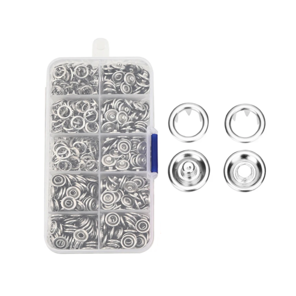 Metal Çıt Çıt Seti 100 Adet ürün görseli 1