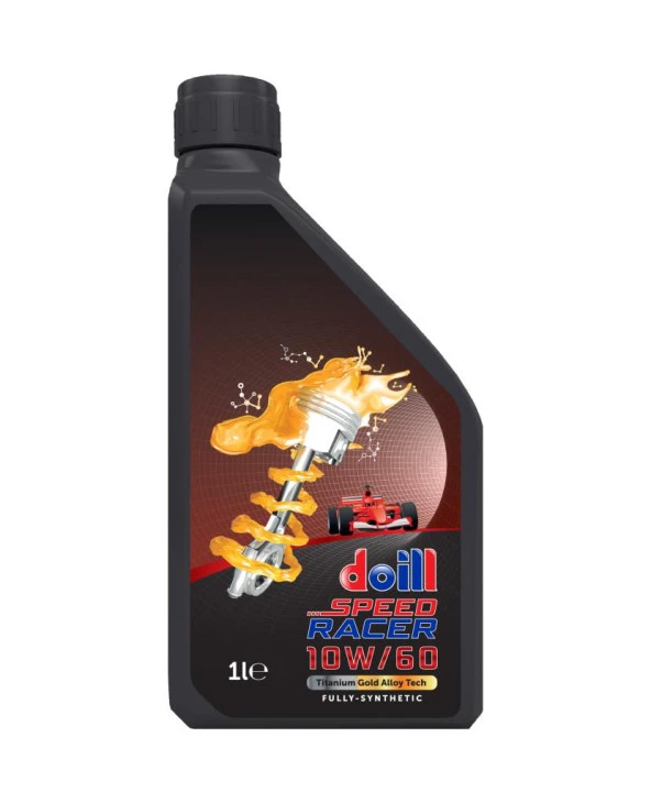 Doill SPEED RACER 10W-60 API SN/CF ACEA A3/B4 1 Litre Tam Sentetik Motor Yağı (Üretim Yılı: 2024)