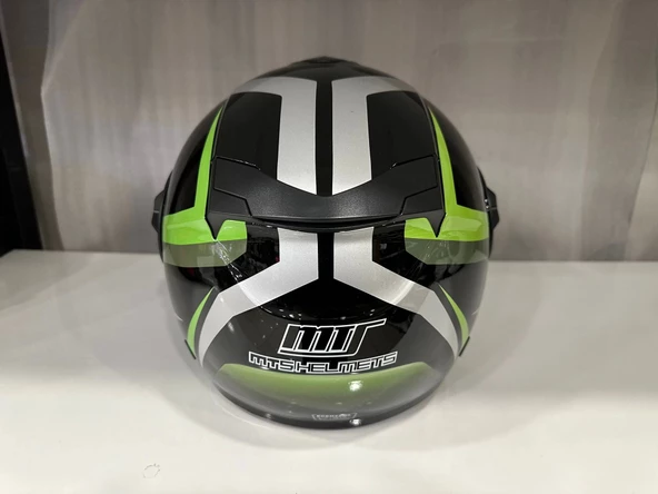 KASK MTS 625 WASP ÇENESİZ GÜNEŞ GÖZLÜKLÜ YEŞİL/SİYAH - 3