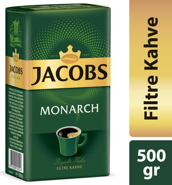 Jacobs Monarch Filtre Kahve 500 gr 12'li