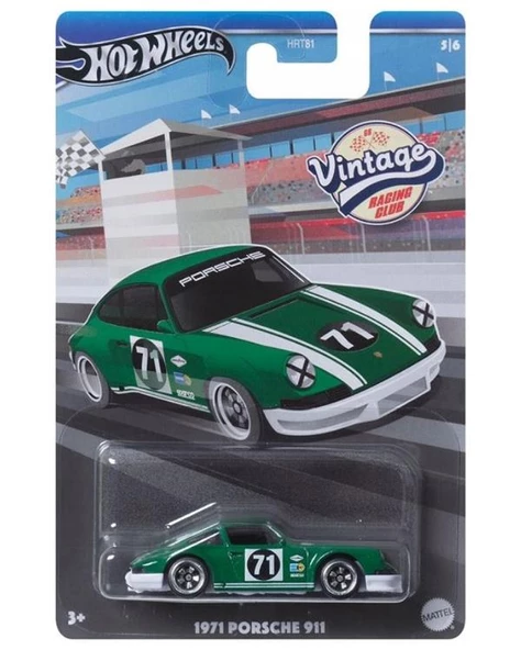 Mattel Hot Wheels 2024 71 Porsche 911 Vintage Racing Club HRV04