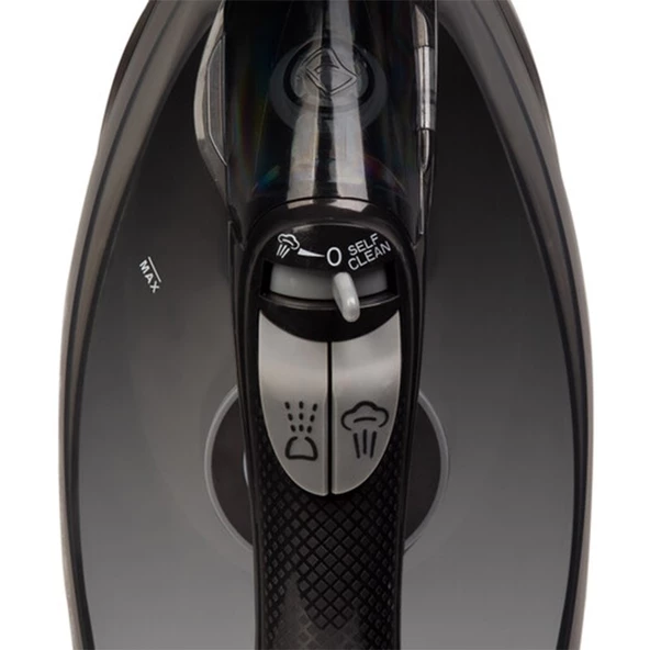 Fantom Forza Ir 2600 Buharlı Ütü Siyah - 8