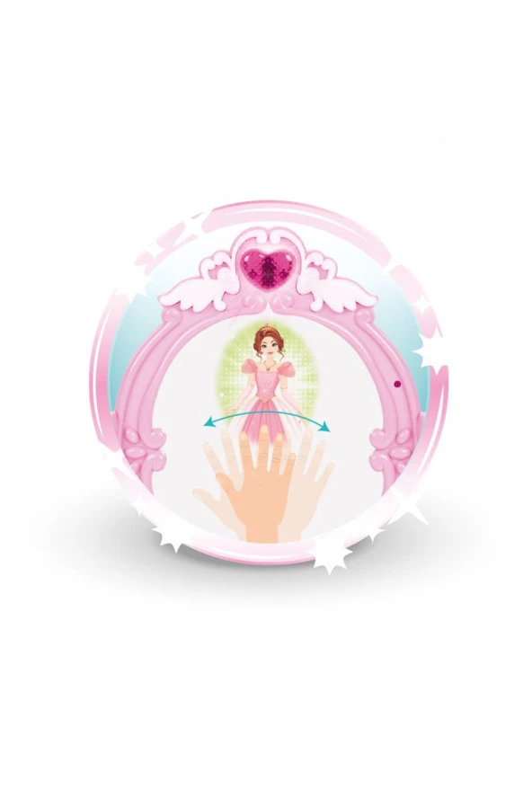 Müzikli Sihirli Kelebek Makyaj Masası Mor 06048 - 4