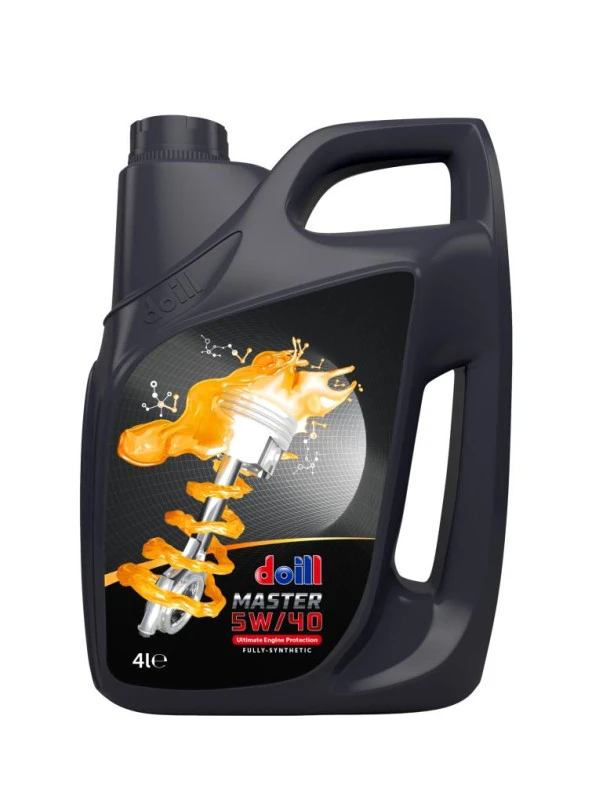 MASTER 5W-40 API SM/CF ACEA A3/B4 4 Litre Tam Sentetik Motor Yağı (Üretim Yılı: 2025)