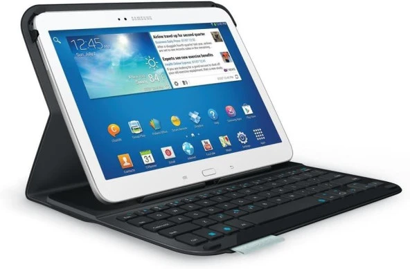 Logitech Ultrathin Galaxy Tab 3 İçin Klavye 10.1 İnç OUTLET