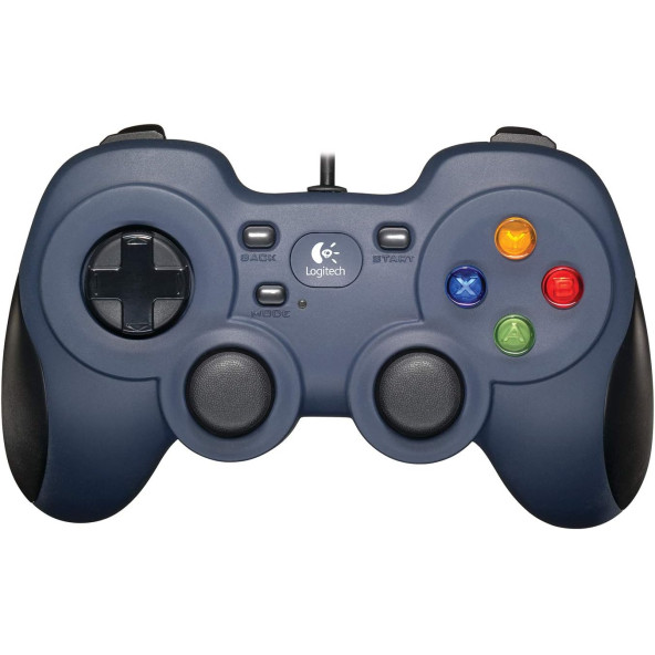 Logitech F310 Kablolu Gamepad, Özel 4 Tuşlu Hassas D-Pad, 1,8 m Kablo Uzunluğu, Lacivert 'OUTLET' - 3