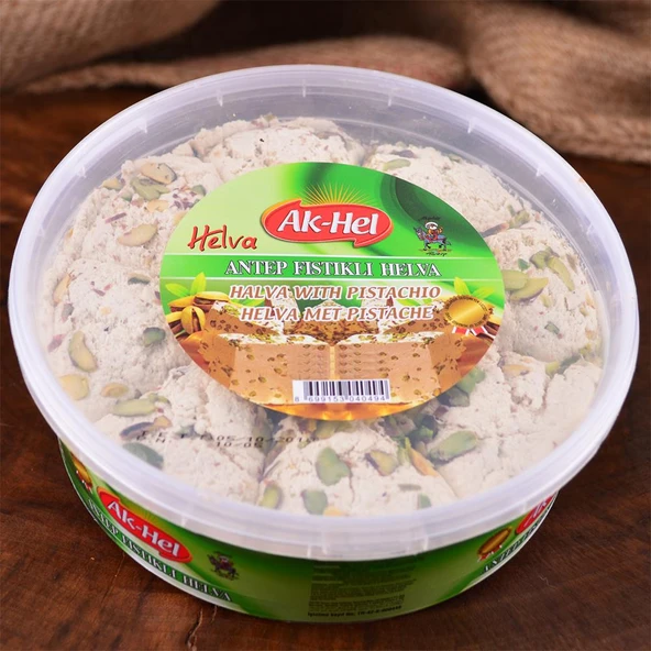 Ak-Hel Antep Fıstıklı Helva 450 g e ürün görseli 1