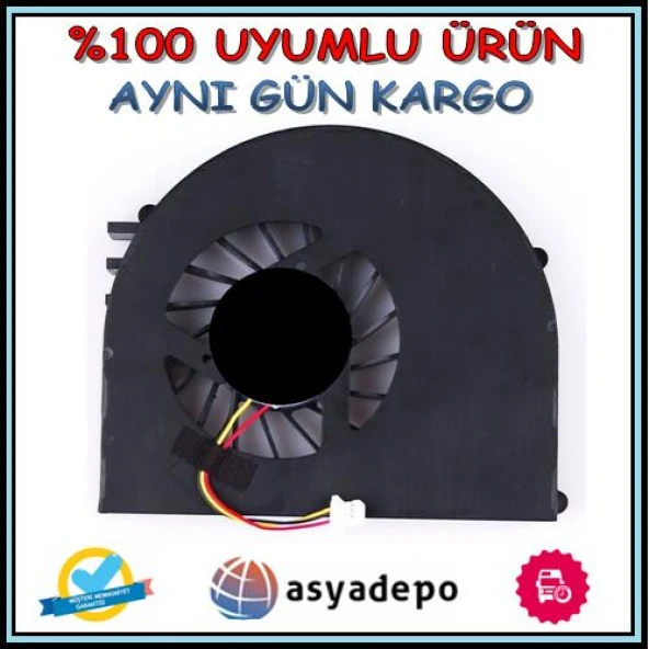 Dell P13E001 (V3550) Fan Cpu işlemci Fanı ürün görseli 1