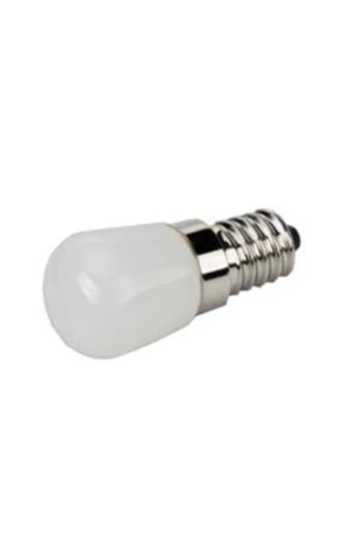 10 Adet 2W Buzdolabı Ampulü E14 Duy 6500K Beyaz Işık Rengi  KES021 - 2