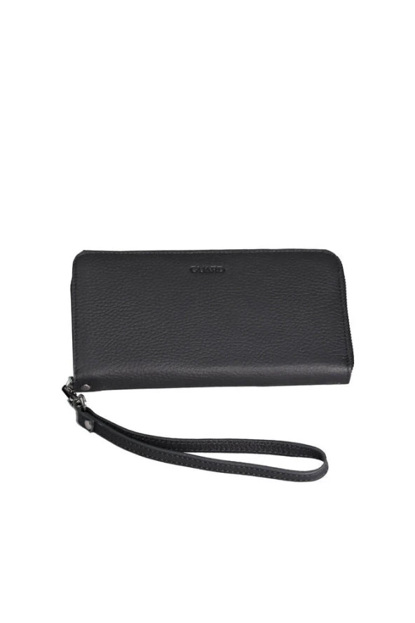 Guard %100 Deri Çok Fonksiyonlu Cüzdan ve El Çantası Mat Siyah - G3043-STX - Resim 3