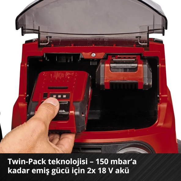 Einhell TP-VC 36/30 S AUTO SOLO, Akülü Islak/Kuru Süpürge 2347143 - 2