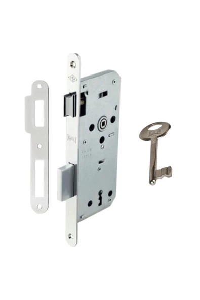 Kilit 151 R Silindirli Rulmanlı Nikel Oval 40 Mm
