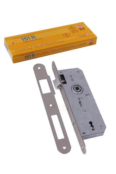 Kilit 151 R Silindirli Rulmanlı Nikel Oval 40 Mm - 2