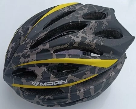 MOON KASK MTB HB-31 SİYAH-SARI