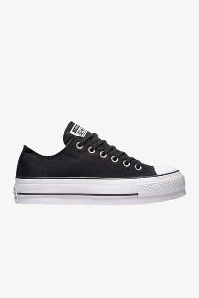 Converse Chuck Taylor All Star Canvas Platform Kadın Siyah Sneaker 560250C
