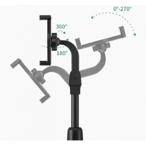 3B Trend 360 Derece Dönebilir Masaüstü Teleskopik Telefon Tutucu - 2