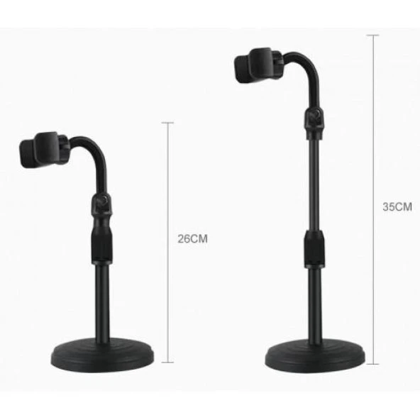 3B Trend 360 Derece Dönebilir Masaüstü Teleskopik Telefon Tutucu - 3