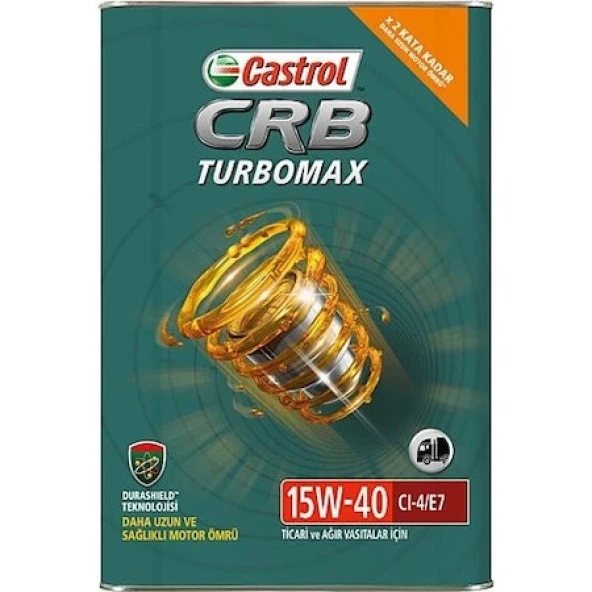 Castrol Crb Turbomax 15W- 40 CI-4/E7 Motor Yağı 16 KG