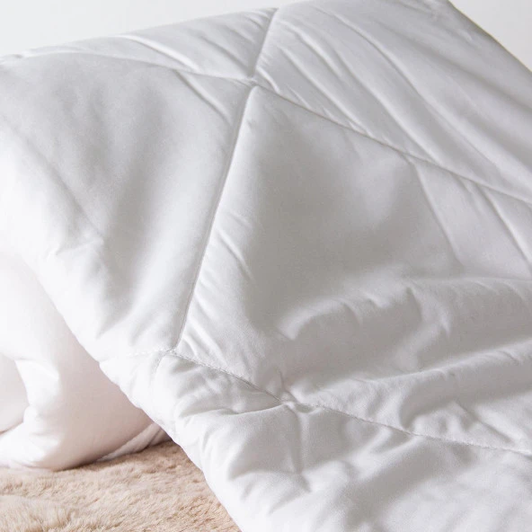 Homedius Pamuk Bebek Yorganı   Beyaz 95x145 - 3