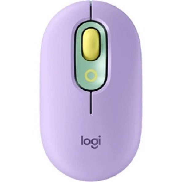 Logitech POP Mouse Blast Emoji Tuşlu Sessiz Kablosuz Mouse-Mor