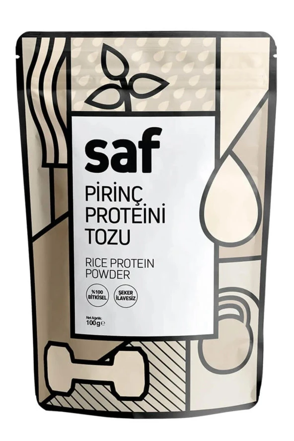 Saf Nutrition Pirinç Proteini Tozu 100 g