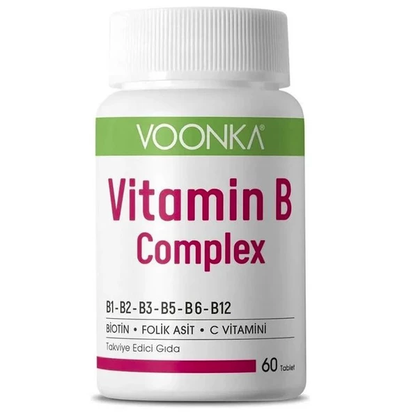 Voonka Vitamin B Complex 60 Tablet