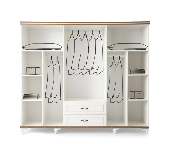 ÇINAR 6 KAPILI DOLAP - Resim 2