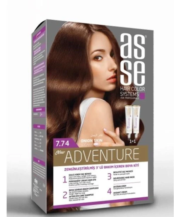 ASSE SET SAÇ BOYASI 7.74 50+50 ML