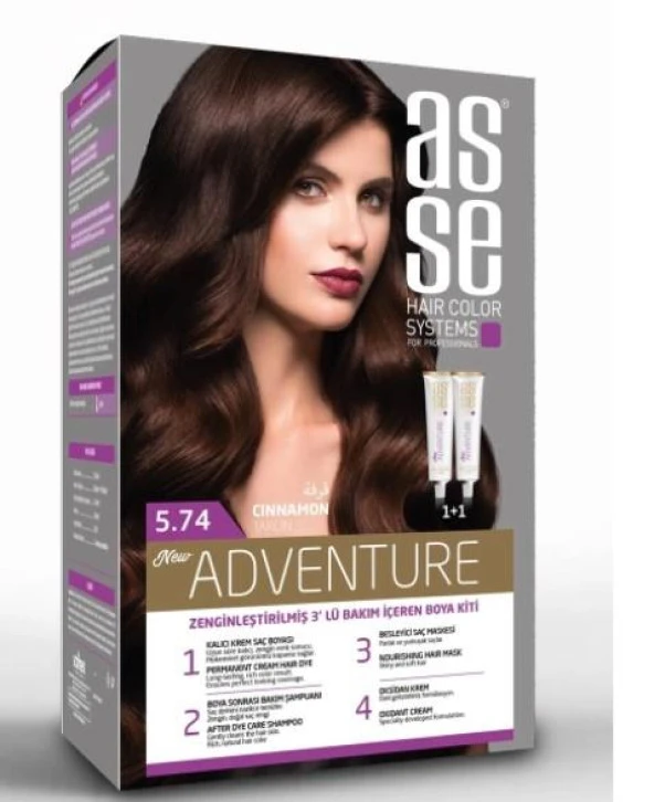 ASSE SET SAÇ BOYASI 5.74 50+50 ML