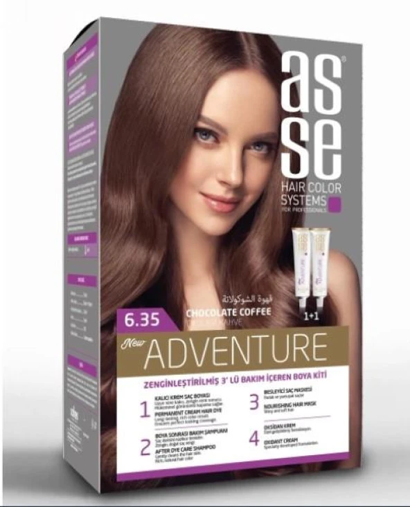 ASSE SET SAÇ BOYASI 6.35 50+50 ML