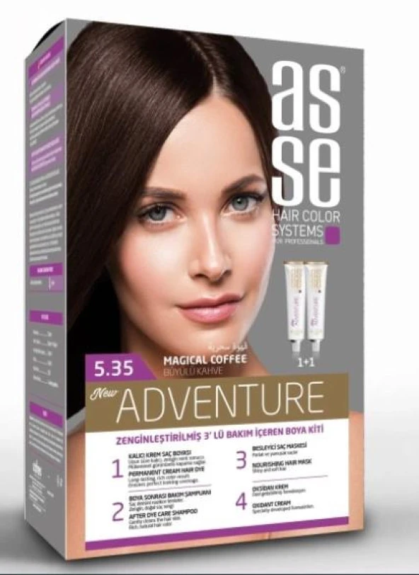 ASSE SET SAÇ BOYASI 5.35 50+50 ML