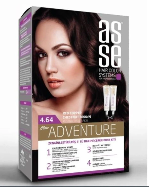 ASSE SET SAÇ BOYASI 4.64 50+50ML