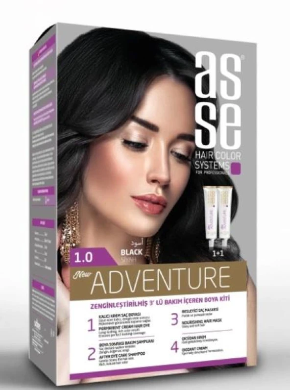 ASSE SET SAÇ BOYASI 1.0 50+50ML