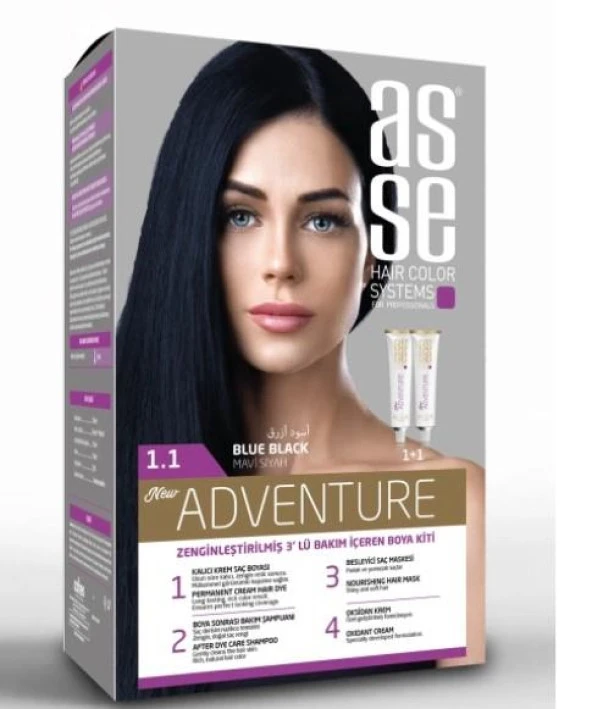 ASSE SET SAÇ BOYASI 1.1 50+50ML