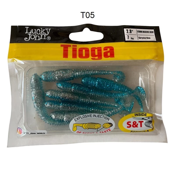 Lucky John Tioga 2.9'' (7.36 cm) 7Pcs Silikon Yem - 8