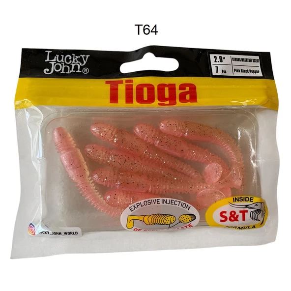 Lucky John Tioga 2.9'' (7.36 cm) 7Pcs Silikon Yem - 9