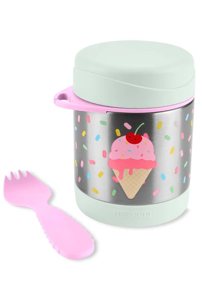 Skip Hop Zoo Paslanmaz Çelik Termos 325 ml Dondurma - 2