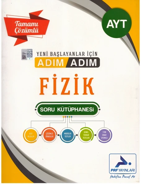 PARAF AYT ADIM ADIM FİZİK ÇÖZÜMLÜ SORU KÜTÜPHANESİ