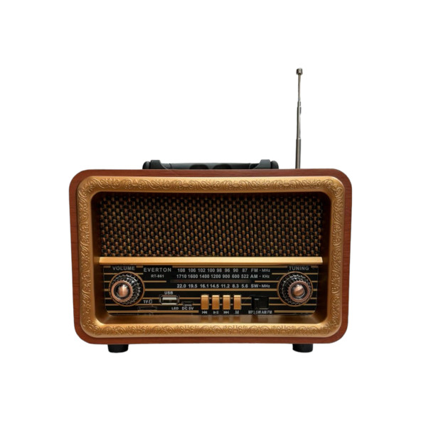 Nostaljik Eskitme görünüm Gerçek Radyo(Bluetooth,usb,aux özellikli)