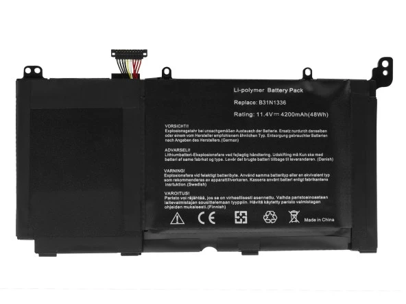 RETRO  Asus S551L, B31N1336, C31-S551 Notebook Bataryasi ürün görseli