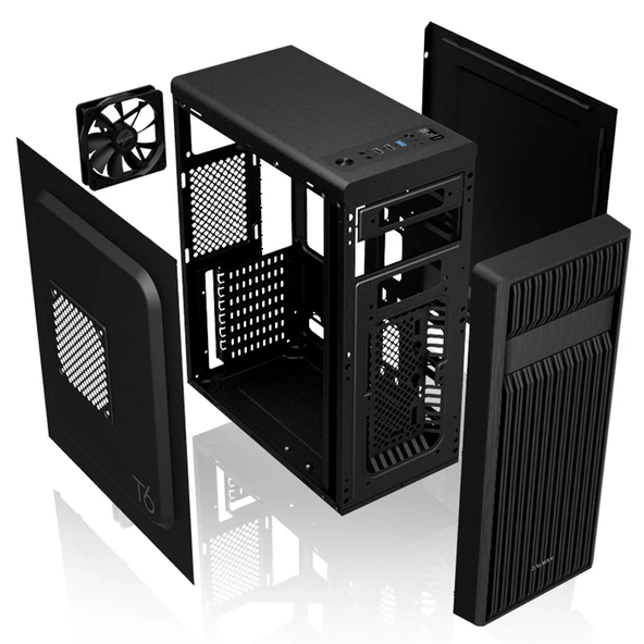 ZALMAN ZM-T6 ATX MİDDLE TOVER KASA - Resim 8